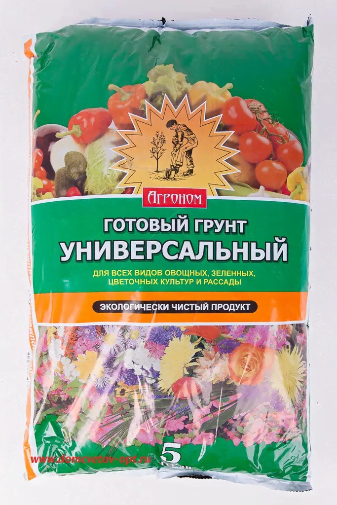 Грунт Агроном 5л универс. (д/овощей,ягод,цветов,рассады) 52464